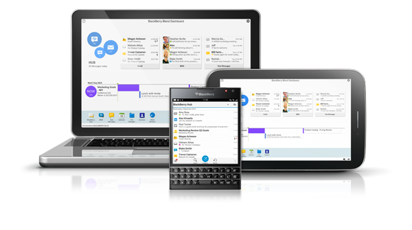 BlackBerry Blend — кроссплатформенный сервис для синхронизации данных со смартфона