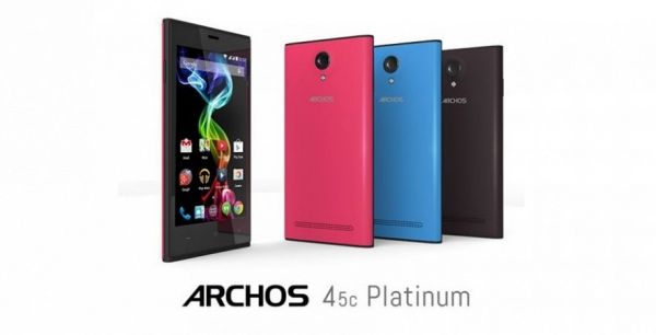 Бюджетные смартфоны Archos 45c Platinum и 50b Platinum уже в России
