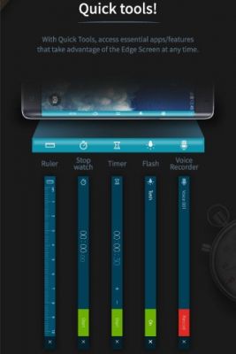 Инфографика Samsung показывает зачем нужен дополнительный экран в Galaxy Note Edge