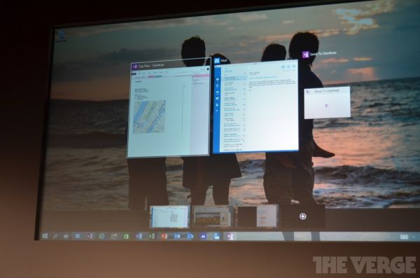 Microsoft показала свою операционную систему нового поколения Windows 10