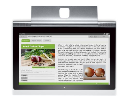 Lenovo Yoga Tablet 2 Pro: Intel Atom, 13.3 дюйма с QHD и интегрированный проектор