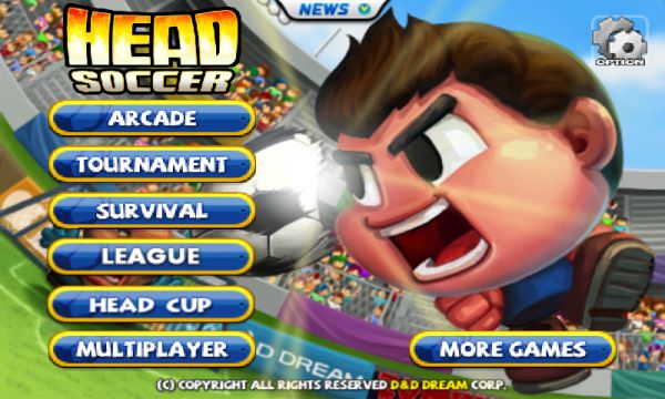 Обзор игры "Head Soccer"