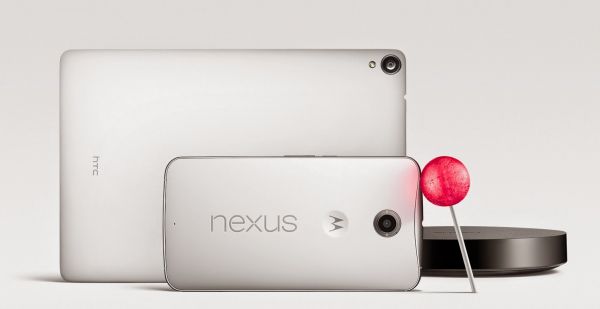 HTC Nexus 9, Motorola Nexus 6 и Android 5.0 Lollipop представлены официально