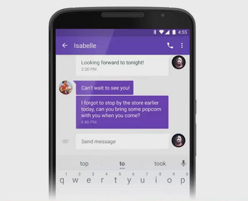 Messenger — новое приложение в Android 5.0 Lollipop исключительно для SMS и MMS