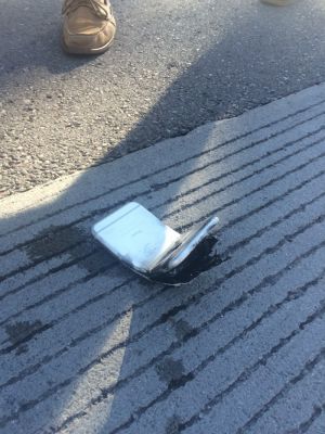 iPhone 6 загорелся в кармане владельца из-за аварии