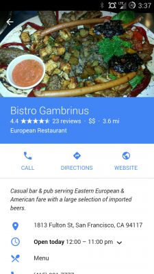 Google тестирует Material Design для мобильного веб-поиска