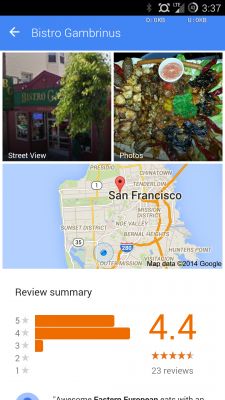 Google тестирует Material Design для мобильного веб-поиска