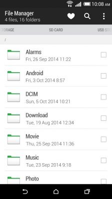 HTC File Manager появился в Play Store