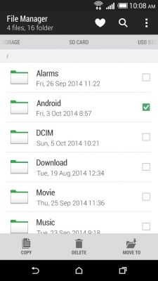 HTC File Manager появился в Play Store