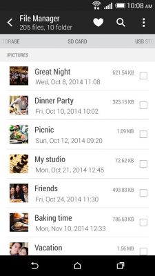 HTC File Manager появился в Play Store