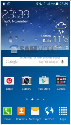 В сеть попали скриншоты и видео Samsung Galaxy S4 под управлением Android 5.0 Lollipop