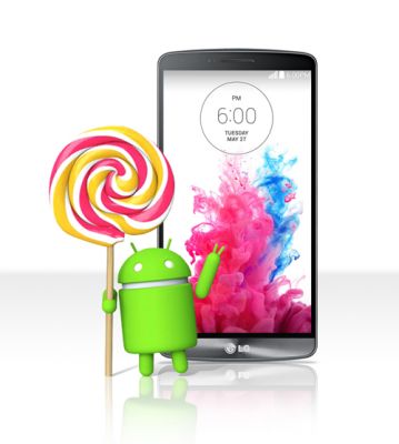 LG G3 станет первым смартфоном, который получит Android 5.0 Lollipop