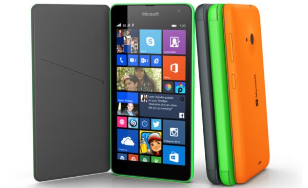 Дешевый и яркий смартфон Microsoft Lumia 535 представлен официально