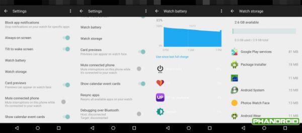 Первая информация об обновлении Android Wear 5.0 Lollipop