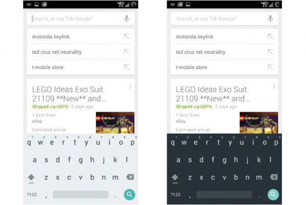 Google обновила приложения Поиск и Клавиатура для Android