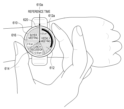 Samsung запатентовала технологию сенсорного кольца для управления умными часами