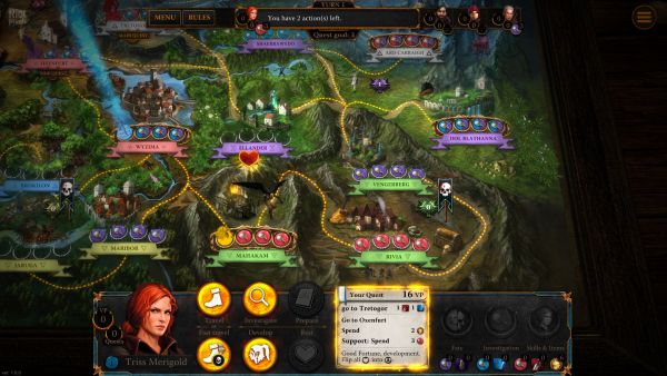 Настольная игра по «Ведьмаку» вышла на Android и iOS