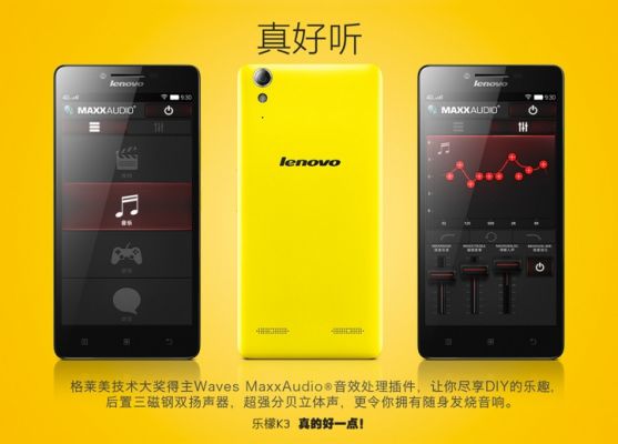 Lenovo K3 «Music Lemon» — дешевый смартфон для борьбы с Xiaomi