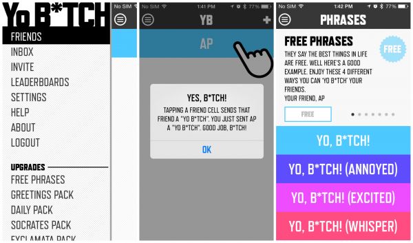 Джесси Пинкмэн представил матершинный мессенджер "YO BITCH" для iOS