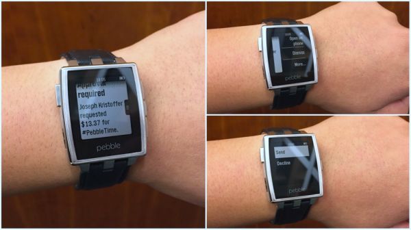 Носимая электроника Pebble получила поддержку уведомлений Android Wear