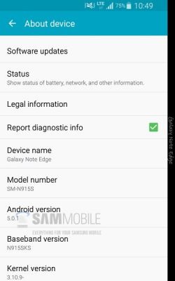 Samsung GALAXY Note 4 и Note Edge получат сразу Android 5.0.1 Lollipop