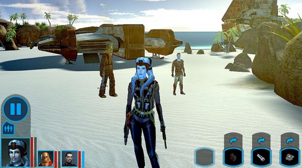 Легендарная РПГ Star Wars: Knights of the Old Republic вышла на Android