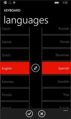 В Microsoft Translator для Windows Phone добавлена поддержка русского языка