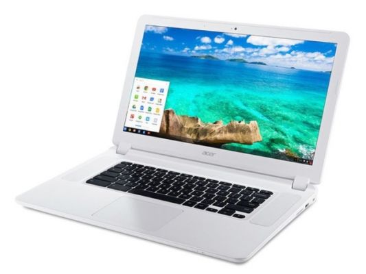 Acer представила Chromebook 15 — первый в мире хромбук с 15-дюймовым экраном