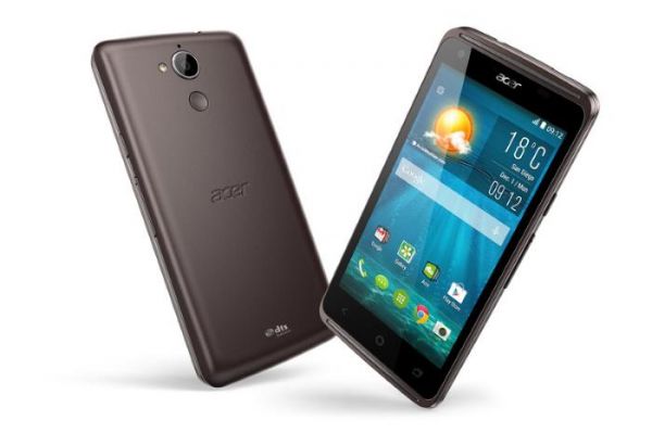 Acer представила доступный LTE-смартфон со стереодинамиками DTS