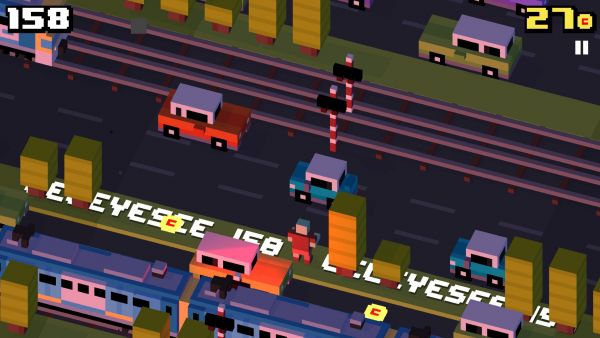 Аркадный хит Crossy Road появился в Google Play