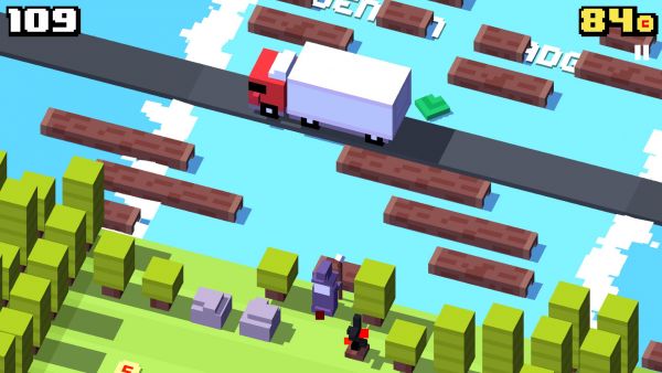 Аркадный хит Crossy Road появился в Google Play