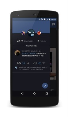 Falcon Pro 3 — новый и переосмысленный Твиттер-клиент вернулся в Google Play