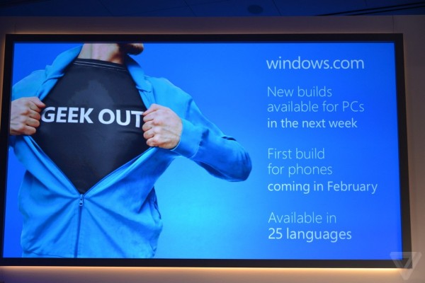 Windows 10 будет бесплатным обновлением для пользователей Windows 7, 8, 8.1 и Phone 8.1