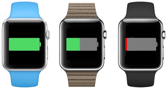 Предполагаемые сведения о времени автономной работы Apple Watch