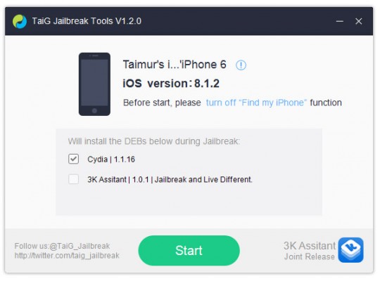 Как получить Jailbreak на iOS 8.1.2