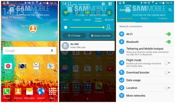 Samsung GALAXY Note 3 в России получает Android Lollipop