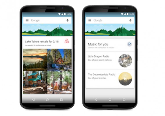Google Now скоро научится показывать карточки из сторонних приложений