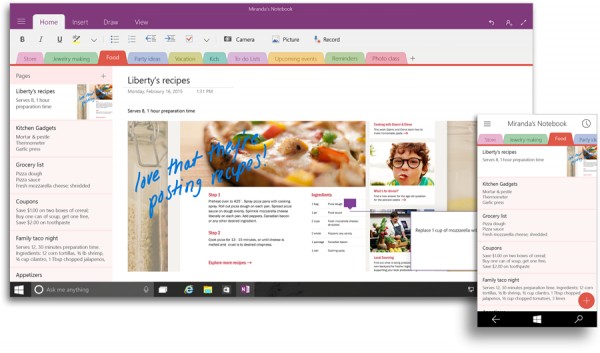 Microsoft выпустила тестовые версии Office 2016 для Windows 10