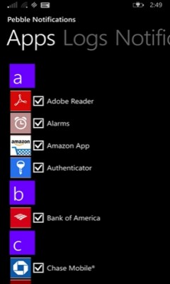 Pebble будут поддерживать Windows Phone