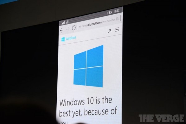 Spartan появится в следующей сборке Windows 10 TP