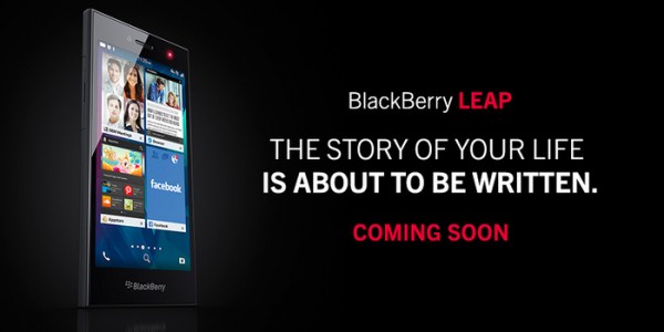 Новый сенсорный смартфон BlackBerry Leap представлен на MWC 2015