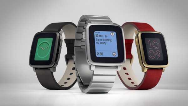 MWC 2015: представлены умные часы Pebble Time целиком из металла