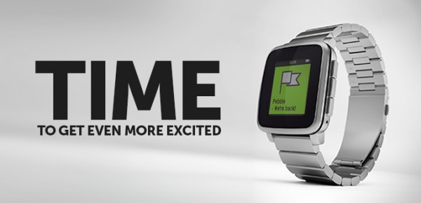 MWC 2015: представлены умные часы Pebble Time целиком из металла