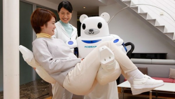 Робот Robear разработан в помощь стареющему населению Японии