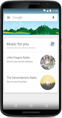 Сервис Pandora для Android получил поддержку Google Now