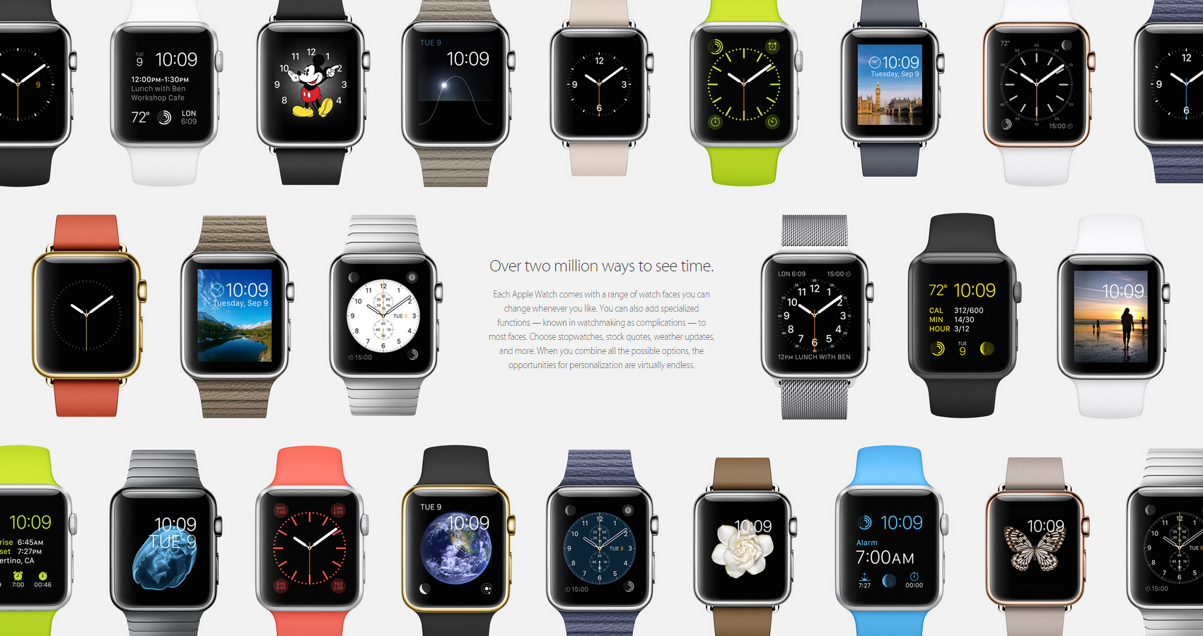 Эволюция часов Apple IWATCH