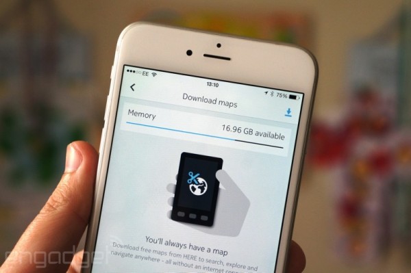 Карты Nokia Here Maps окончательно вышли на iOS