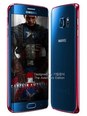 Samsung готовит эксклюзивное издание GALAXY S6 Edge в дизайне "Мстителей"