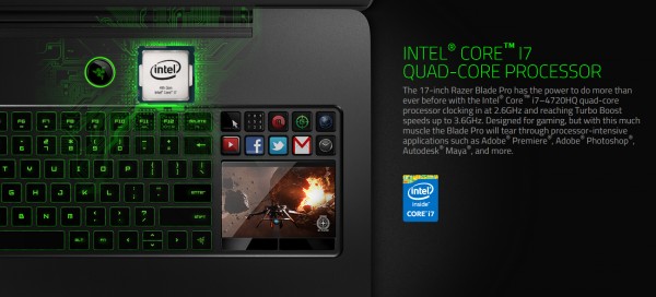 Игровой ноутбук Razer Blade Pro получил обновленную начинку
