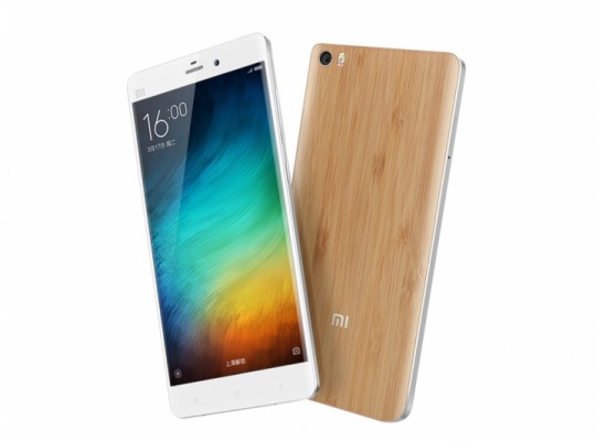 Xiaomi выпустила Mi Note из натурального бамбука